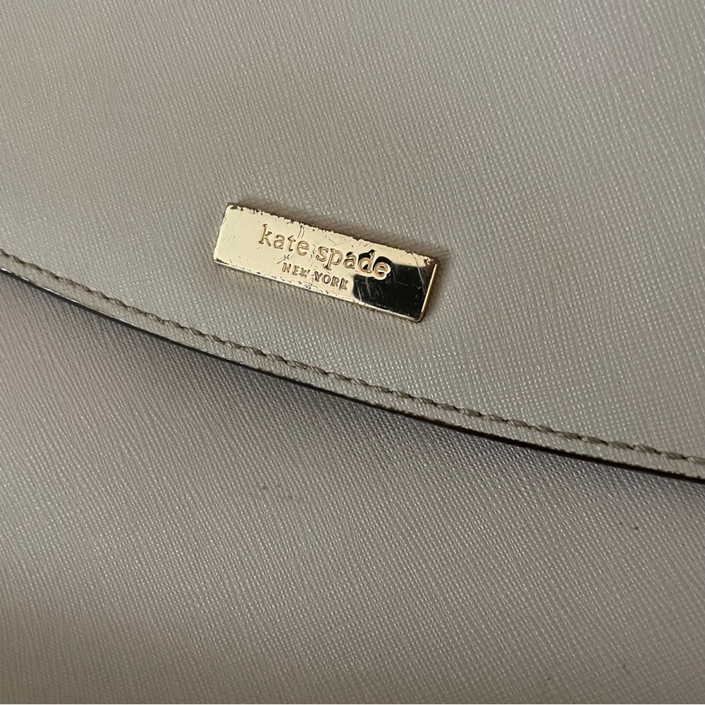 Kate Spade Taupe Satchel Bag - Picture 2 of 4